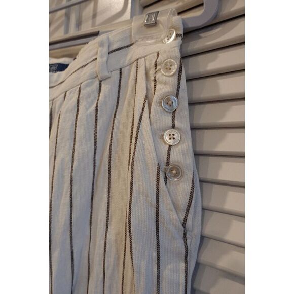 Polo Ralph Lauren Striped Linen Jacquard Straight Pant - Picture 7 of 12